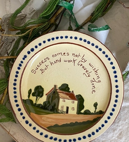 Shaded Side – RARE – Cottage Plate - Success