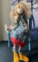 Ann-Stiena & Tedly - OOAK Felt Art Doll 75cm/29.5" - SALE