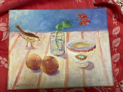 Tablescape– 8x10 Original Painting