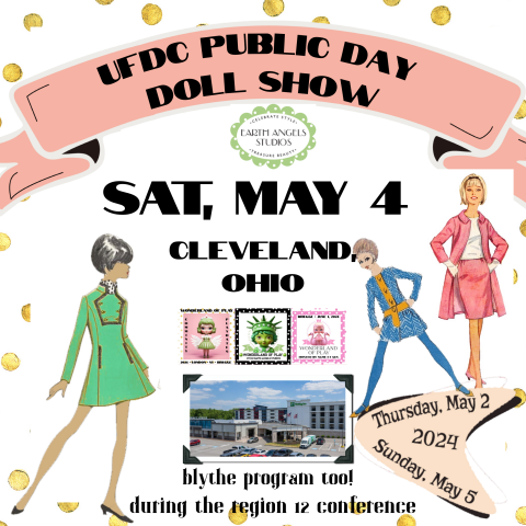 Picture of UFDC Public Day Doll Show - May 4, 2024 CLEVELAND, OH