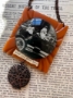 Picture of Wish You Were Here – OOAK Art Necklace by Dara DiMagno