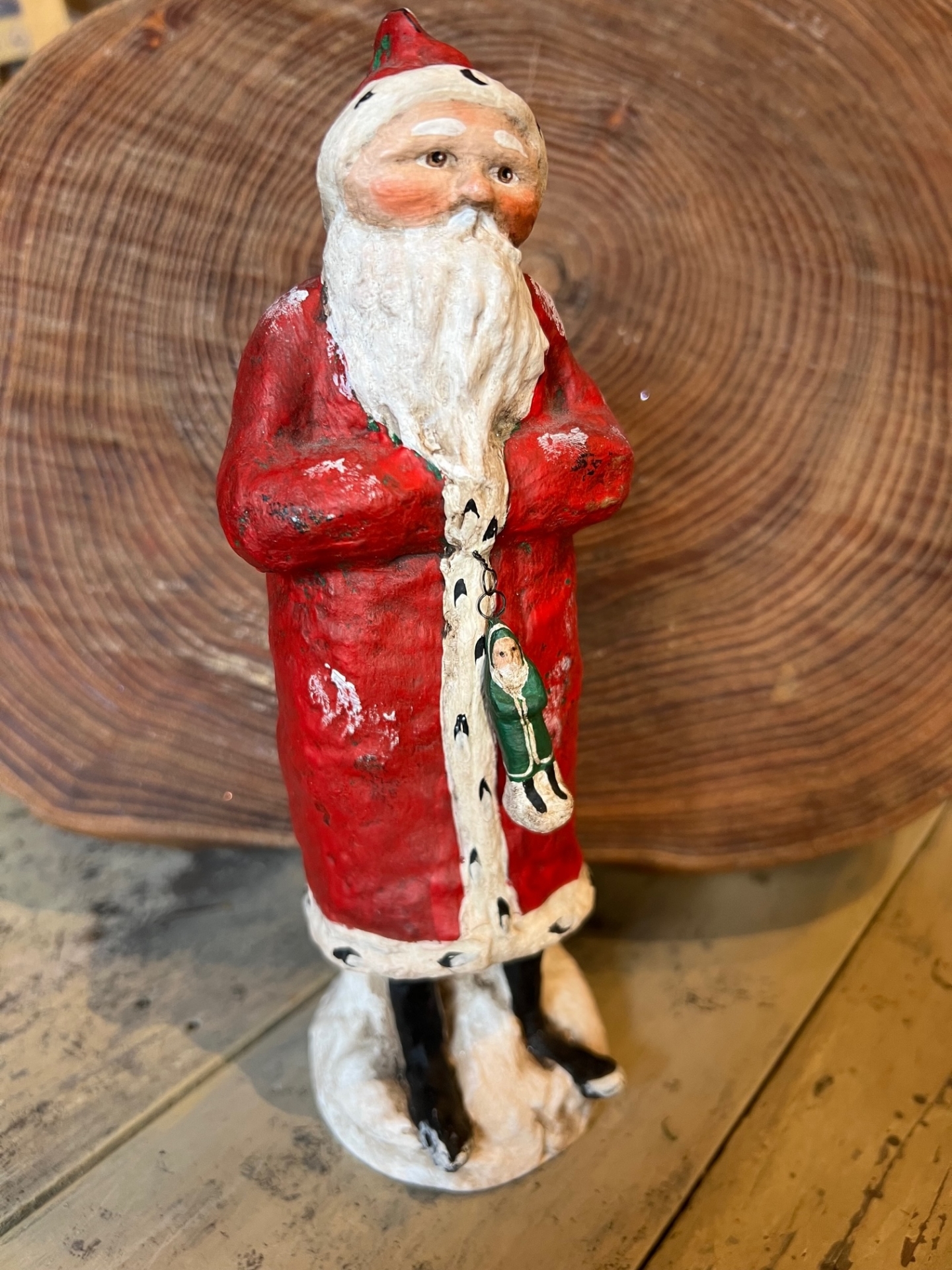 A Christmas Santa by Debbee Thibault - Special Color Red | Earth Angels ...
