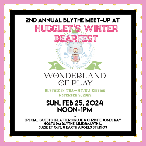 Picture of BLYTHE MEET UP AT HUGGLETS - LONDON - 2/25/24