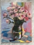 Picture of Spray Roses in Mason Jar - 9x12