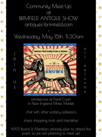 Picture of NATS - Wed, 5/15/24 - Pottery Meet-Up - Brimfield