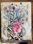 Picture of Dearest Bloom 18x20 by Laurie Meseroll - SALE