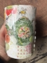 Picture of Tea Lovers Vase - art vase by Julie Whitmore