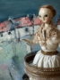 Picture of Janetta Dear Peddler Doll - ooak Folk Doll by Nicol Sayre