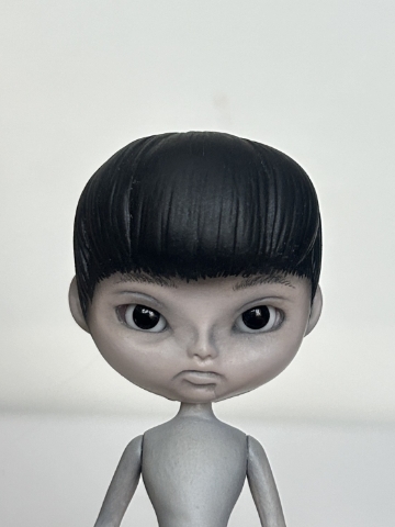 Picture of "Toshio" Ghost Boy - Sculpted Petite Blythe by DREXLER - SALE