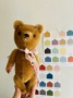 Picture of Sweet Pinks Bear - 9" ooak art ted by Pussman & Co
