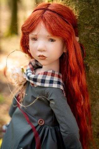 Picture of NEW JUNO #2 - Spring '25 - 70cm/27.5" - 11 Joints   - Zwergnase Kunstpuppen Art Doll 