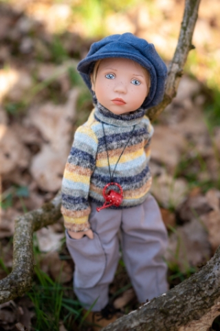 Picture of NEW 2025 - "Milton" Junior Zwergnase Puppen - 45cm/17.75” - PRE ORDER 