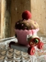 Picture of Choco Cakes - OOAK Wee Pulltoy - by Jody Battaglia 