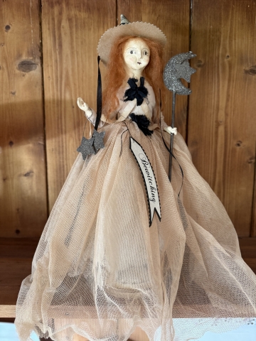 Picture of Bewitching Wonder - ooak Folk Art Doll by Nicol Sayre