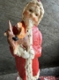 Picture of Santa and the Toy Rabbit - by Debbee Thibault   