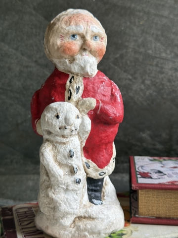 Picture of Santa Frosty Friend - by Debbee Thibault   