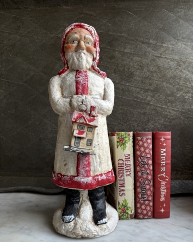 Picture of Santa and the Toy House - Special Edition - by Debbee Thibault   