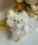Picture of Wee Frosting - ooak mini teddy toy by Letty Worley   