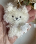 Picture of Wee Frosting - ooak mini teddy toy by Letty Worley   
