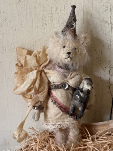 Picture of Parisienne & Her Poodle - ooak by Letty Worley 