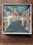 Picture of "Circus Lane, Edinburgh Springtime" - 6x6 original art by Nikki Monaghan