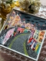 Picture of "Rain Clouds, Victoria Street" - 6x6 original art by Nikki Monaghan