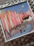 Picture of "Our Moonlit Walk" - 6x6 original art by Nikki Monaghan 