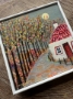 Picture of "The Tree Lined Road" - 6x6 original art by Nikki Monaghan