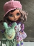 Picture of "Vega" Custom Stock Blythe Doll - by Blue Mountain Blythes wearing WinterFog
