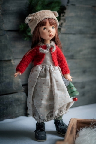 Picture of NEW - "NIKOLA" - LE HOLIDAY SPOONS SET  - 42cm/16.5" BJD by Zwergnase -Exclusive Bonus - IN STOCK