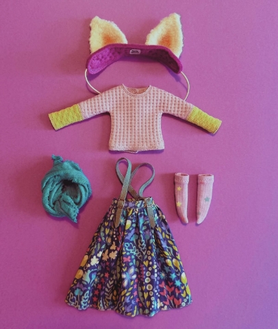 Picture of Kitty Periwinkle Special Set for Neo Blythe - by M for Monkey 