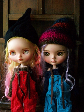 Picture of Plum Pudding –Special Overalls Set  by Alice's Tears  