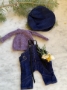 Picture of Plum Pudding –Special Overalls Set  by Alice's Tears  