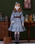 Picture of "Night Jasmine" Dusk Blue Dress Set - by Hanon for Blythe and Cherry