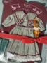Picture of  "Sofia Embroidered Dress & Bunny Set" Shadow Hue - by Hanon 