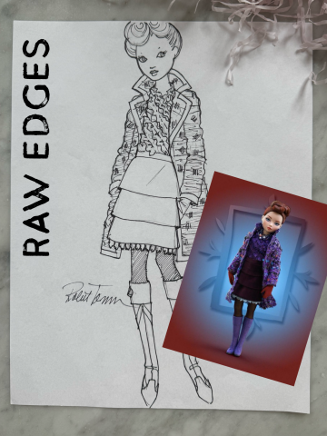 Picture of "Raw Edges" - Original Ellowyne Art - by Robert Tonner