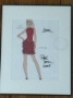 Picture of "Unforgettable - REVLON" Doll - Framed Original Fashion  Art - by Robert Tonner