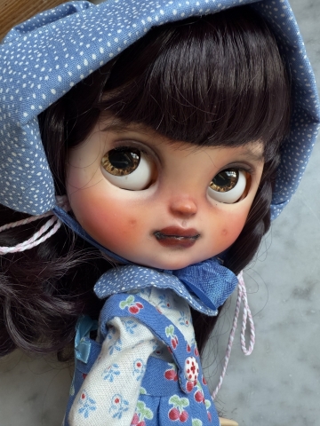 Picture of "Holly" - Custom Doll by Blue Mountain Blythes 