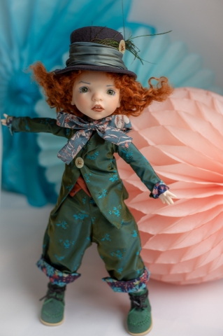 Picture of EXCLUSIVE NEW - "Wonderland's Hatter" - LE 6 SPOONS Collection - 42cm/16.5" BJD by Zwergnase - Bonus 