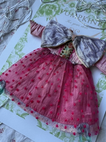 Picture of Quite Dotty - ooak frock by The Pumpkinbelle  