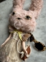 Picture of Bunny Blythe "Vivica" - ooak by Letty Worley wearing Fashion by The Pumpkinbelle