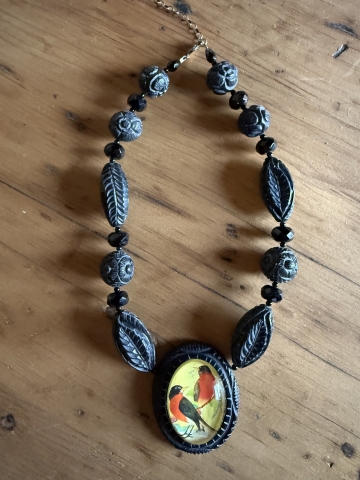 Picture of Robin Duet Necklace by Hotcakes - SALE 