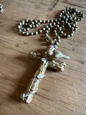 Picture of Spring Forth Cross Necklace by Debbee Thibault - RARE RARE RARE