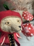 Picture of Teddy Blythe "Florence Apples" - ooak by Letty Worley wearing Annie Dollz & More Fashion
