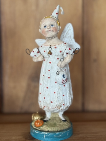 Picture of RARE FIND - Pumpkin Fairy Girl - Ltd Ed - by Debbee Thibault 