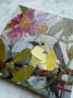 Picture of Bell's Vireo & Hibiscus - 6x6  - Original Art by Angela Moulton 