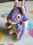 Picture of Bun Bun Dotty   - OOAK wee toy by Jody Battaglia 