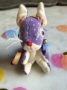 Picture of Bun Bun Dotty   - OOAK wee toy by Jody Battaglia 