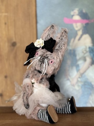 Picture of "Angelina" - ooak Ballerina Bunnyby Letty Worley  