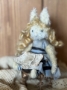 Picture of "Alice in WonderBUNNYland " - ooak art rabbit by Letty Worley  
